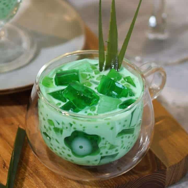 Pandan Sago au Lait de Coco